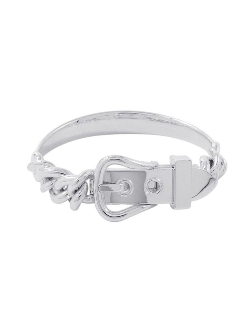 Hermes Bracelet Book le Series Inflexible GM Silver 15